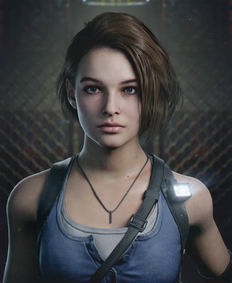 Resident Evil 3 Remake Jill Valentine Face Model .